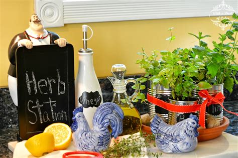 With A Dash Of Color Herb Station