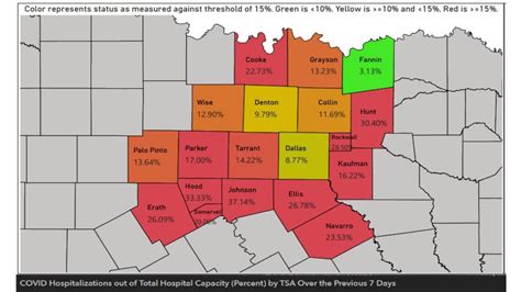 Cdc All North Texas Counties Are High Transmission Areas