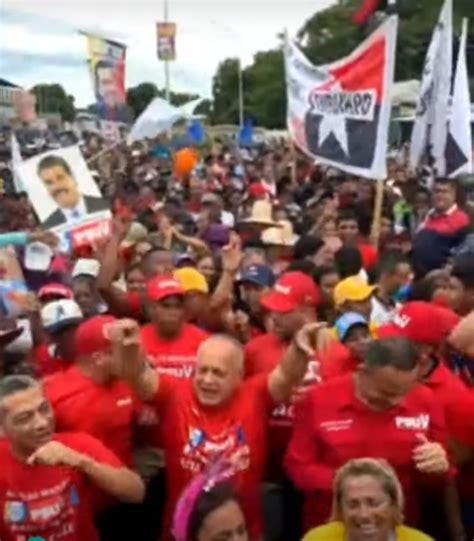 Guanare Se Llena De Pueblo En Apoyo A Nicol S Maduro Yvke Mundial