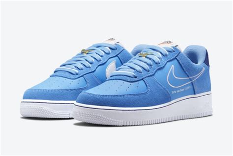 Nike Air Force 1 Low First Use University Blue Db3597 400 Release Date