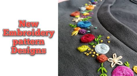 Embroidery Neck Designs Handcrafted Youtube