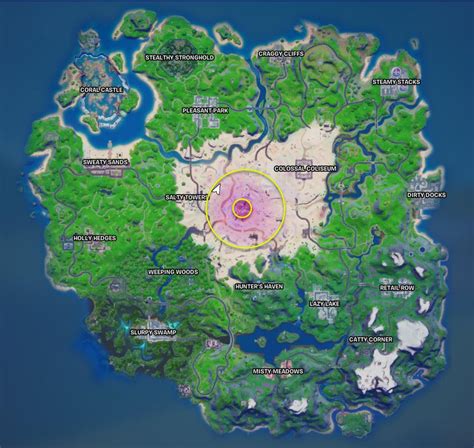 ‘fortnite Zero Point And Crystal Trees Locations For Week 13