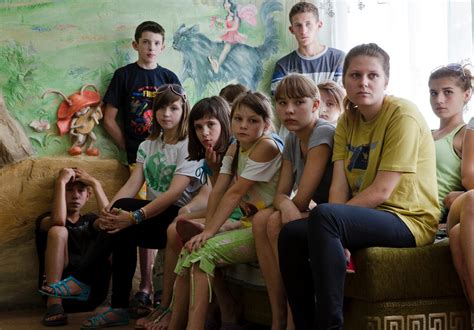 Ukraine Orphans Become Pawns In Civil Conflict World News Us News