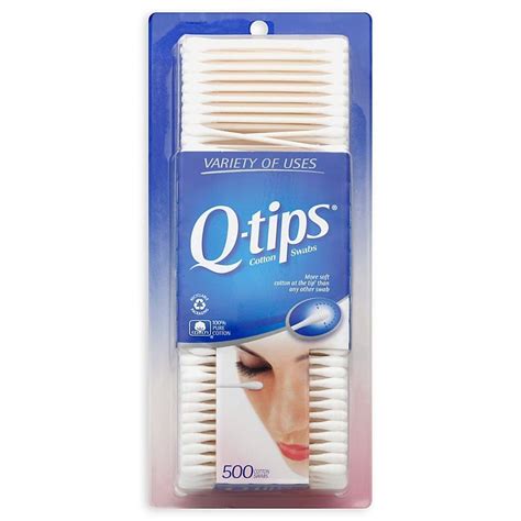 Q Tips 500 Count Cotton Swabs A Trusted Name For Years Q Tips Have