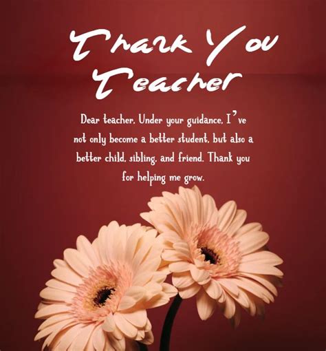 100 Thank You Teacher Messages And Quotes What To Write In A Teacher Thank You Note Dreams Quote