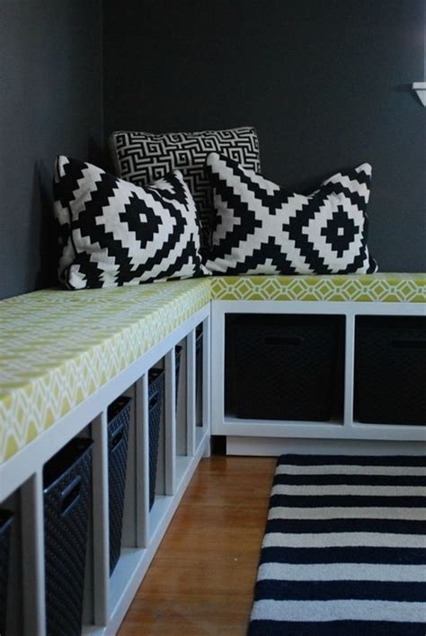 Diy Ikea Hack Expedit Benches And Toy Storage Could Also Use As