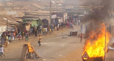 Violent Communal Clash In Ghanas Second Largest City