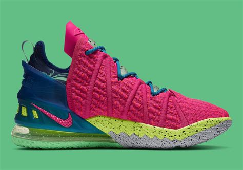 Nike Lebron 18 La By Night Prime Pink Db8148 600