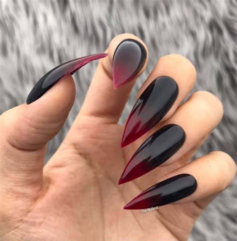Para poder colocarlas necesitaras de un dispositivo especial. Uñas Acrilicas Negras / Unas Acrilicas Negras Unas ...