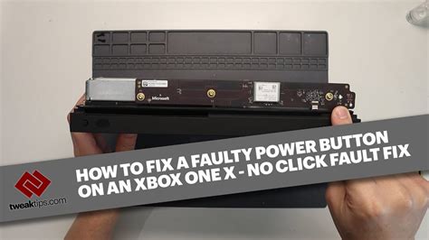 How To Fix Faulty Xbox One X Power Button Replace The Front Power