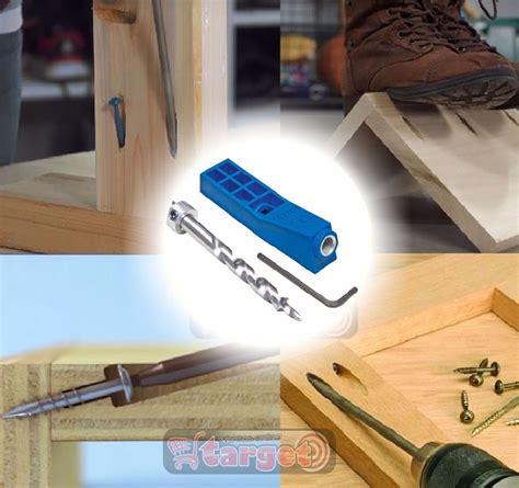 Kreg Mini Kreg Jig Pocket Hole Kit De Carpintería Envío Gratis