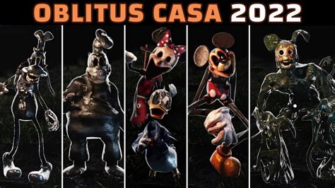 Oblitus Casa Extras All Characters Jumpscares Youtube