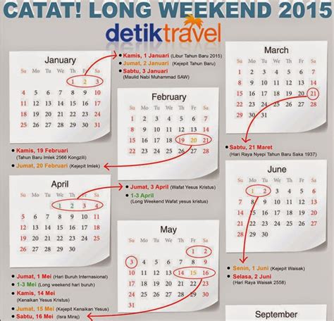 Kalender Indonesia Tahun Dan Jadwal Tanggal Hari Liburya