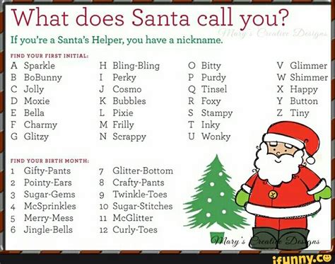 What Does Santa Call You If Youre A Santas Helper You Have