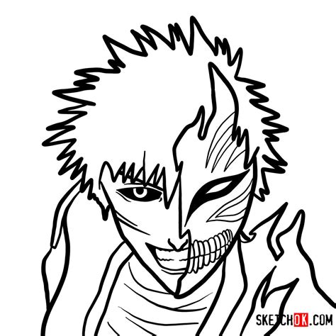 How To Draw Bleach Characters Sketchok Easy Drawing Guides