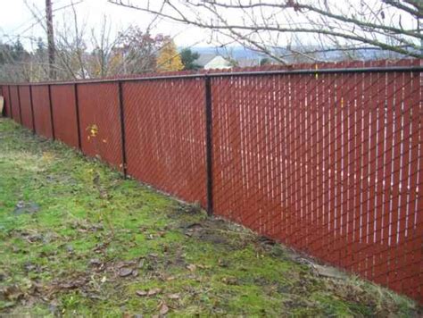 Chain Link Privacy Fence Gallery Pacific Fence And Wire Fence Slats