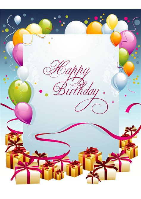 Free Birthday Card Template Throughout Microsoft