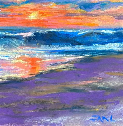 Excited To Share This Item From My Etsy Shop Beach Sunset In Purple