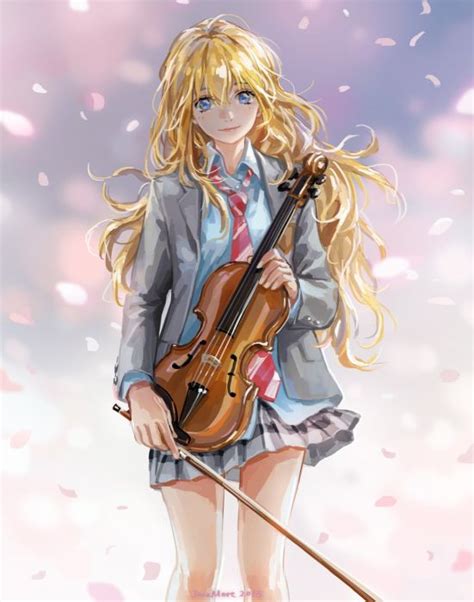 Get ready as we count down 9 of some of the most awesome anime available, accompanied with beautiful piano music. Anime series blonde long hair girl music instrument violin shigatsuwa kimino uso miyazono kaori ...