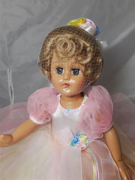 Effanbee Little Lady Gown Doll V5833 14 Tall Etsy