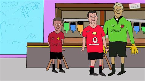 Funny Roy Keane Cartoon The Truth Behind The Anger Eat My Goal