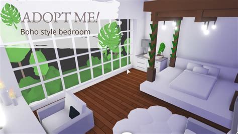 🌿adopt Me Bohos Bedroom Speed Build 🌿 Youtube Boho Style