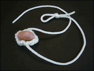 But if you have given using this item a thought, you'd be glad to know that the range of an average projectile shot using the sling is more than that of a bow. Rope Sling | Jewelry knots, Parachute cord crafts, Cords crafts