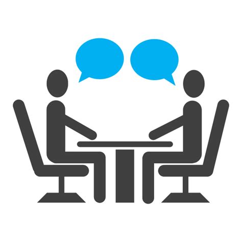 Interview With Tux Symbol Vector Image Free Svg