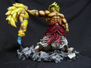Find many great new & used options and get the best deals for s.h. Image - Dragonball z Action figures Broly VS Goku.jpg ...