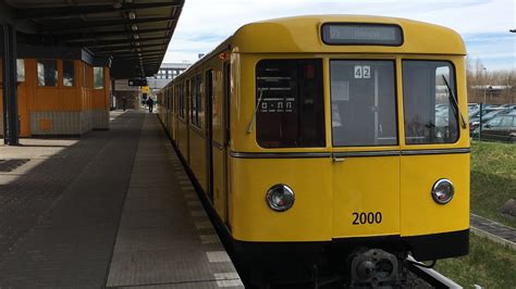 U Bahn Berlin Reaktivierter D Zug Auf U5 Probefahrt 4k Youtube