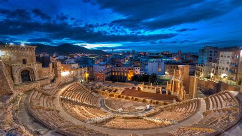 Bing Hd Wallpaper Feb 22 2018 Roman Theater Of Cartagena Spain