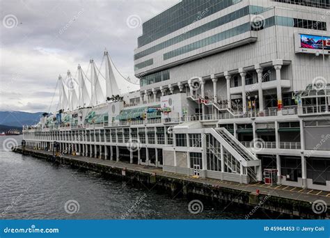 Vancouver Convention Center Vancouver Bc Editorial Stock Photo