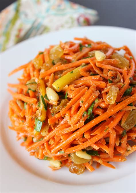 Moroccan Carrot Salad - Fork in the Kitchen