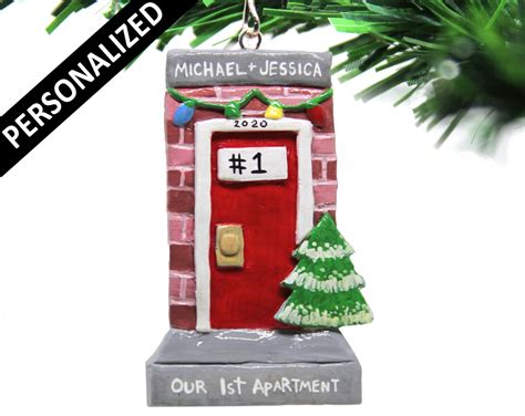 First Apartment Our First Home Ornament Christmas Ornament Etsy