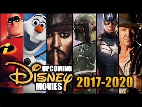 Disney plus has launched a new campaign called disney plus hallowstream, which highlights the streaming films and television shows for halloween. Upcoming Disney Movies 2017-2020 - YouTube