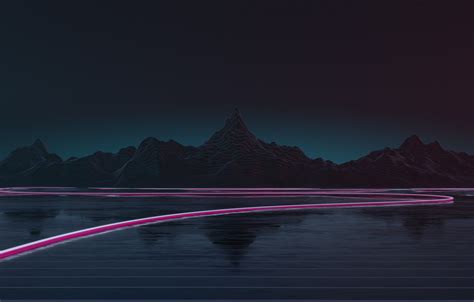 Retro Mountains Wallpapers Wallpaper Cave