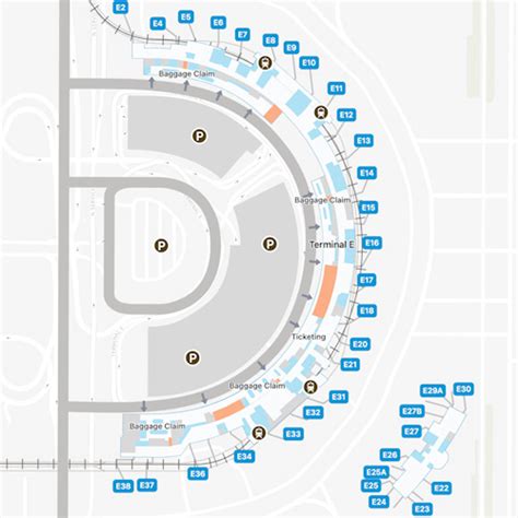 Dallas Fort Worth Airport Map Dfw Terminal Guide