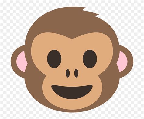 Monkey Face Emoji Clipart Monkey Emoji Png Download 5360426