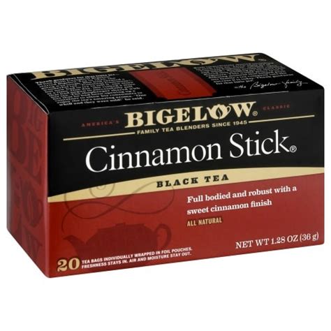 cinnamon stick black tea bigelow 20 tea bags delivery cornershop by uber