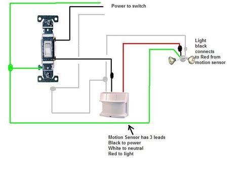 3 Wire Motion Sensor Wiring Diagram
