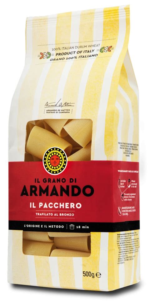 Pasta Armando Il Pacchero 100 Grano Italiano 500 G Newstore