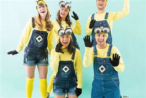 Make Minion Costumes For Your Squad This Halloween Brit Co