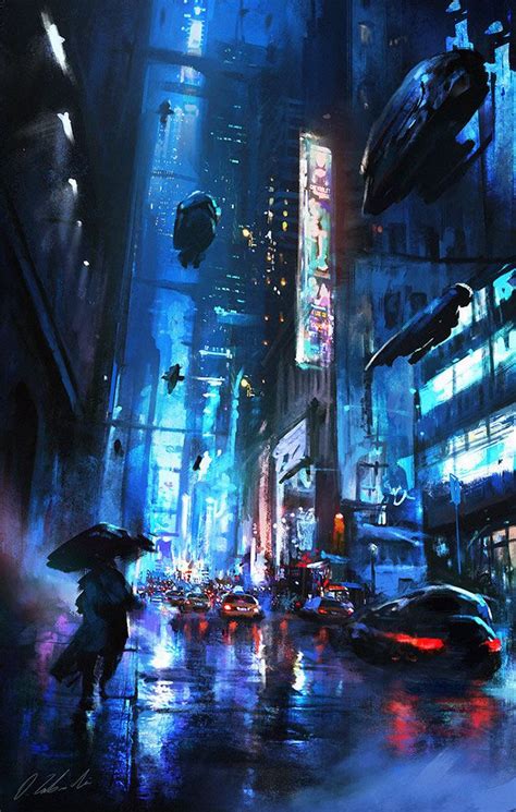 Showcase Of Mind Blowing Concept Art Of Futuristic Cities Concept Art
