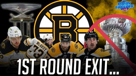The Boston Bruins Collapse First Round Playoff Exit Daily Faceoff