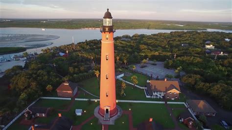 Ponce Inlet Lighthouse Aerial Tour Youtube