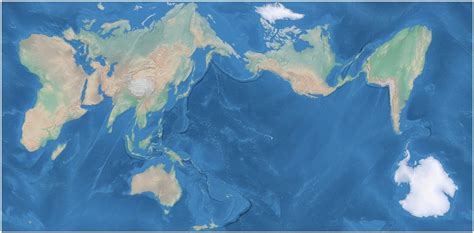 This Is The Authagraph World Map Which Projects A Map Of The Globe