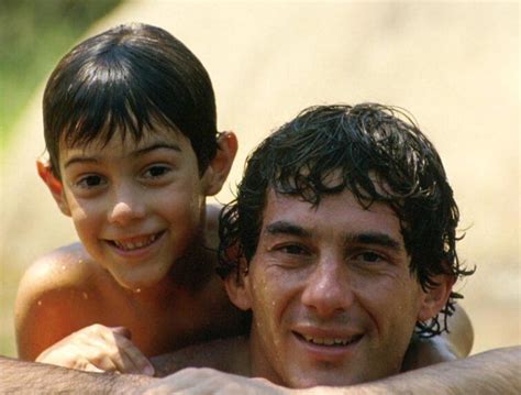 I Love This Photo It Shows Ayrton Senna With His Nephew Bruno Who Is Now In F1 Himself I Got