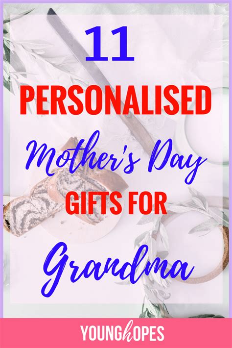 One of the best birthday gifts for grandma which she can use this every day. 11 Personalised Mother's Day Gifts for Grandma- Gifts for ...