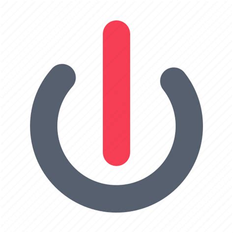 On Power Off Button Icon Download On Iconfinder