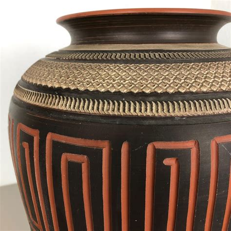 Extra Large Handmade Ceramic Pottery Floor Vase Korinth Germany